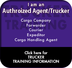 I am an Authorized Agent/Trucker